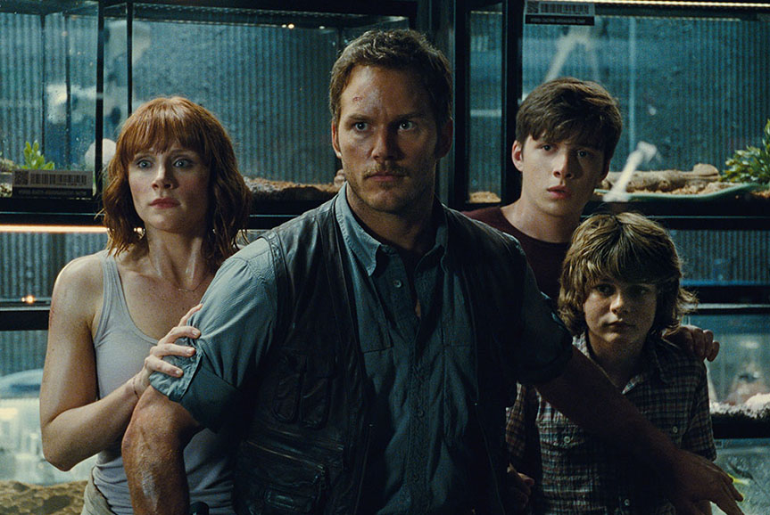 Box Office Italia: "Jurassic World": Il regno ditrutto al primo posto