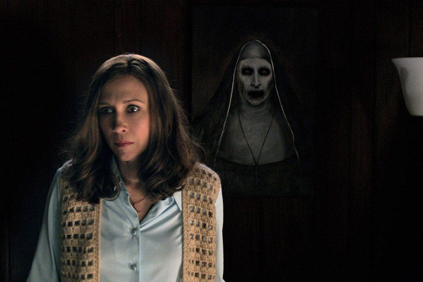 The Nun in The Conjuring 2