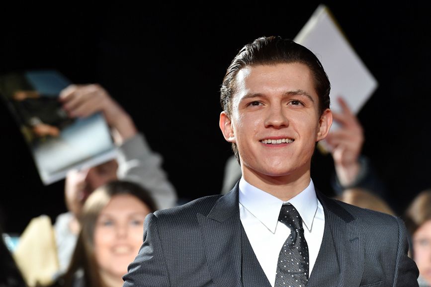 Tom Holland premiere