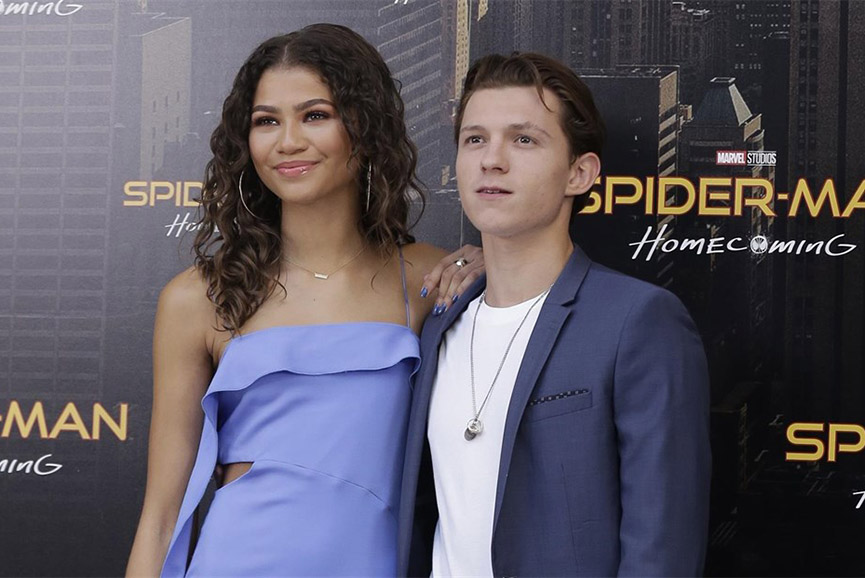 Tom Holland e Zenday sul red carpet