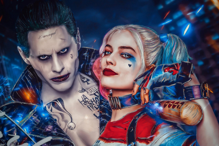Suicide Squad The Joker And Harley Quinn Wide Wallpapers Net