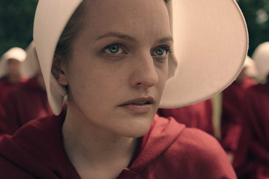 Elisabeth Moss attrice Elisabeth Moss in "The Handmaid’s Tale"