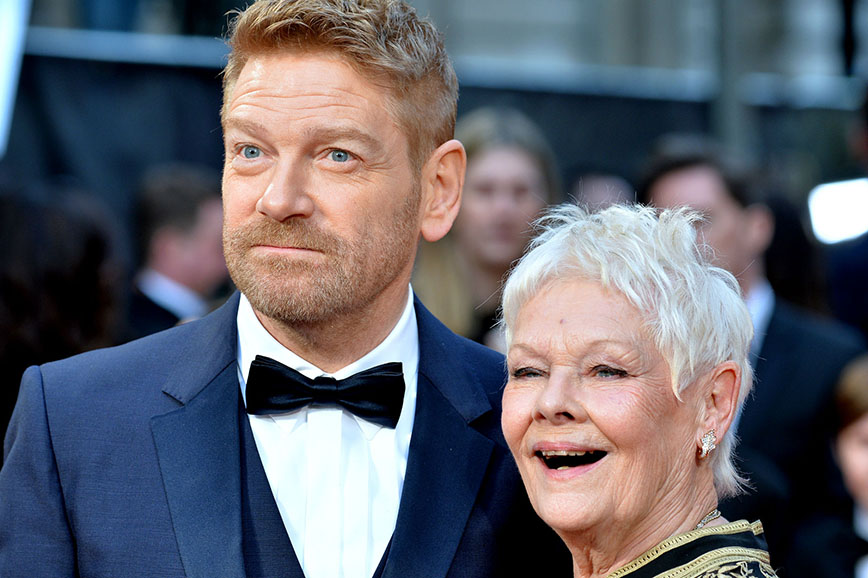 Judi Dench con Kenneth Branagh