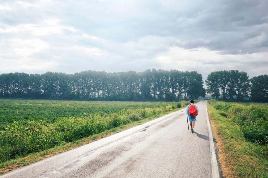 Le energie invisibili – Da Milano a Roma in cammino