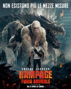 Rampage - Furia animale - locandina italiana