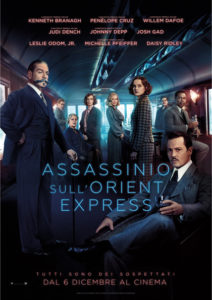 Assassinio sull'Orient Express Locandina ita
