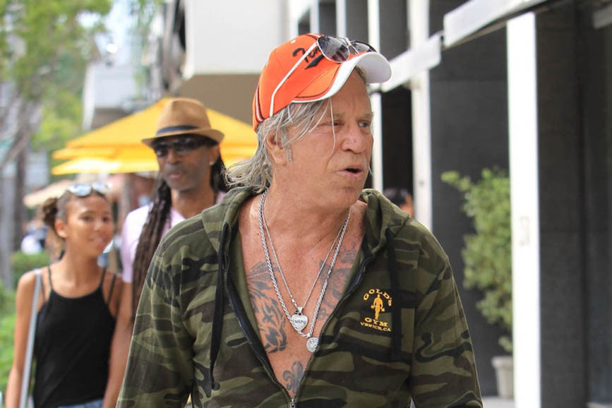 Mickey Rourke 2017