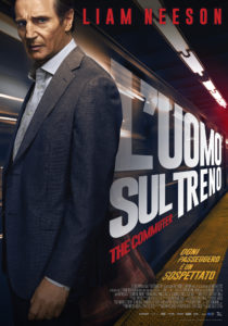 L'uomo sul treno - The Commuter locandina definitiva