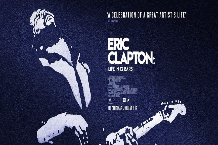 ERIC CLAPTON LIFE IN 12 BARS UK Quad Poster Iloveimg Resized