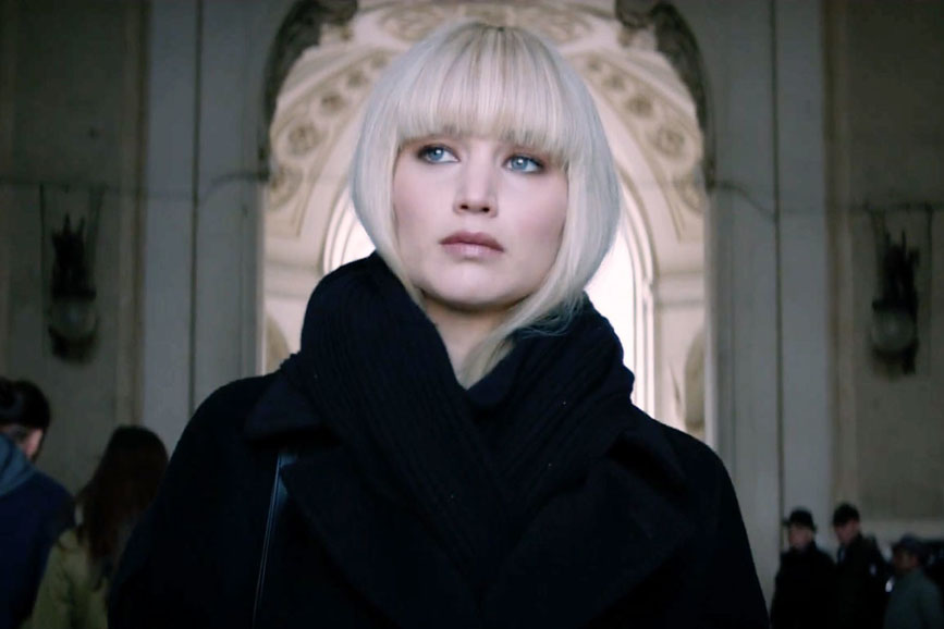 Red Sparrow: il trailer del film durante il Super Bowl