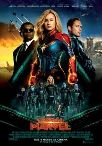 Captain Marvel poster ita