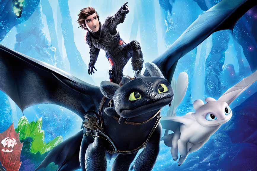 Box Office USA: “Dragon Trainer – Il mondo nascosto” si riconferma al primo posto