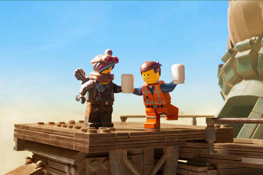 The LEGO Movie 2 Scena Film Emmet E Lucy