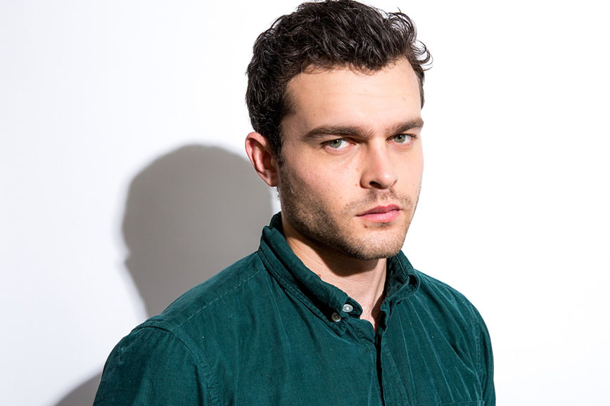 Alden Ehrenreich copertina