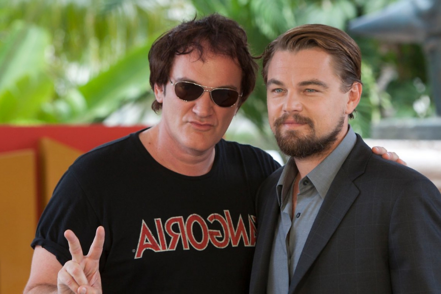 Tarantino e DiCaprio prensentano il loro nuovo film