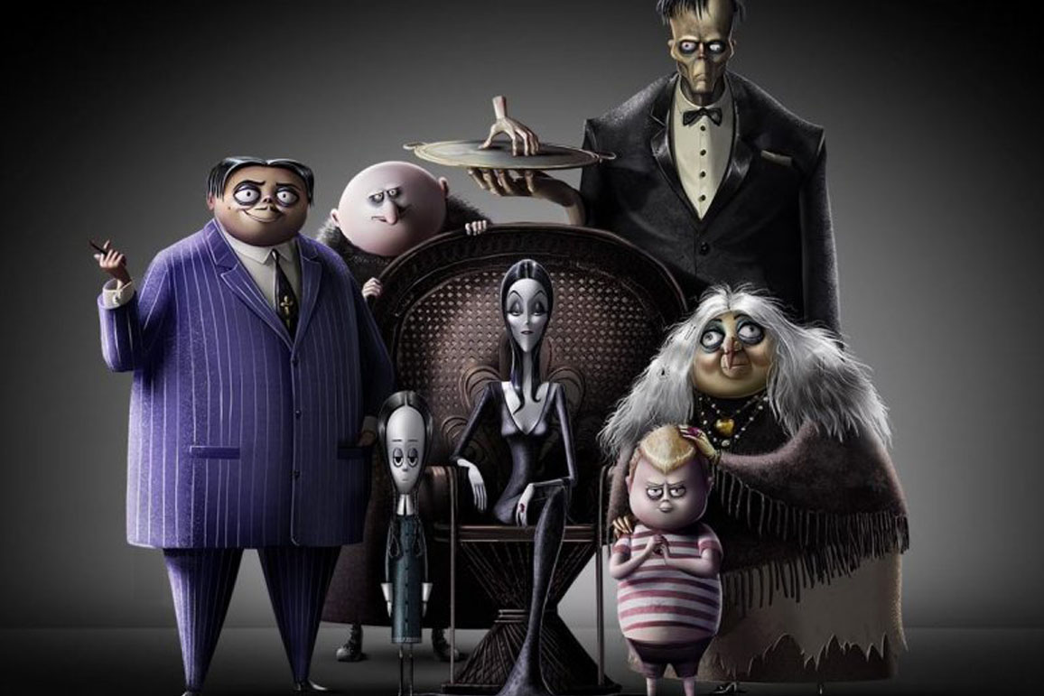 famiglia addams serie animata