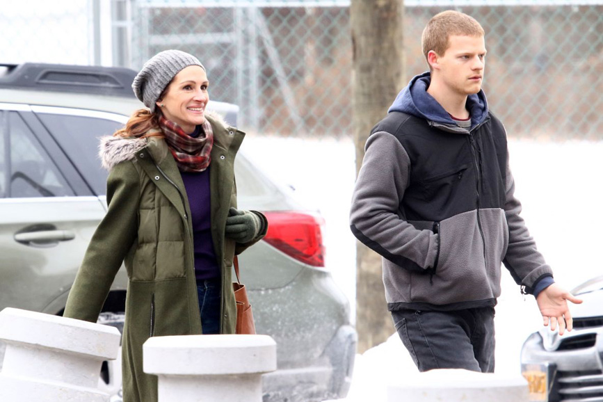scena film Ben Is Back con Julia Roberts e Lucas Hedgesben Julia Roberts e Lucas Hedgesben photo Ben Is Back