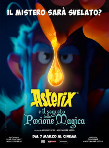 Asterix e la pozione magica poster ita