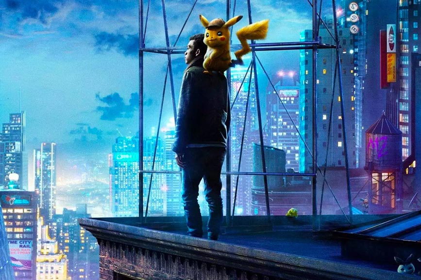Pokémon - Detective Pikachu scena film