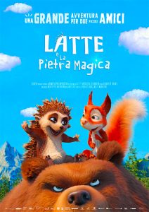 Latte e la pietra magica poster