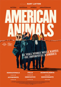 American Animals locandina definitiva