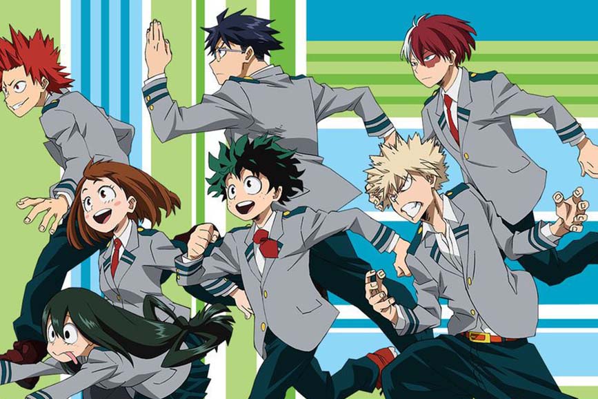 My Hero Academia Two Heroes Copertina