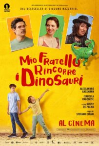 Mio fratello rincorre i dinosauri poster ita