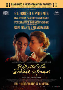 Ritratto della giovane in fiamme poster