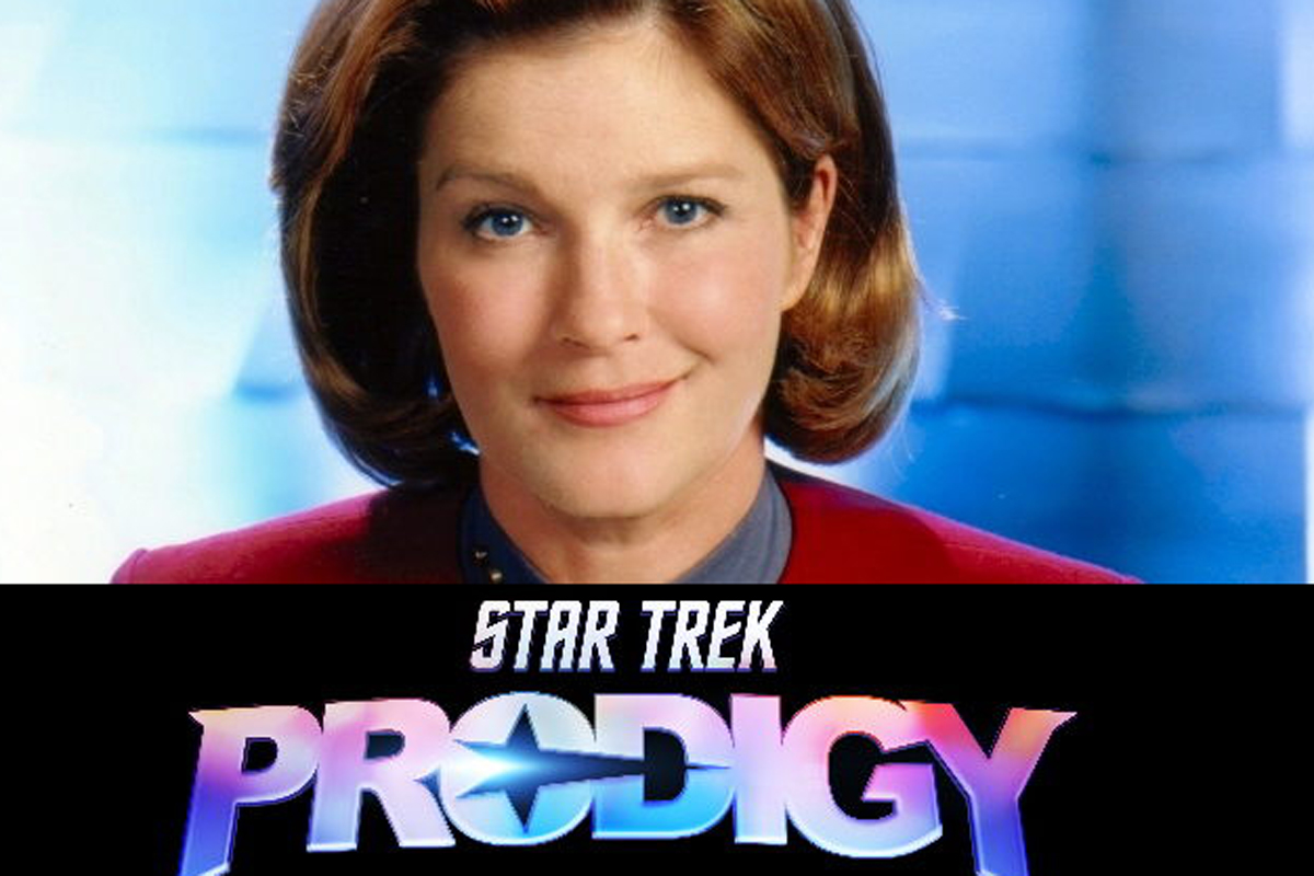  Kate Mulgrew nel ruolo del Capitano Janeway in Star Trek: Prodigy