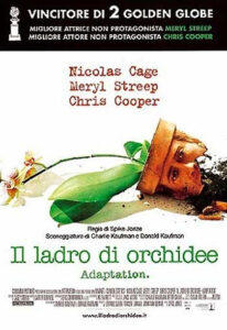 Il ladro di orchidee poster