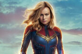 Brie Larson nei panni di Captain Marvel