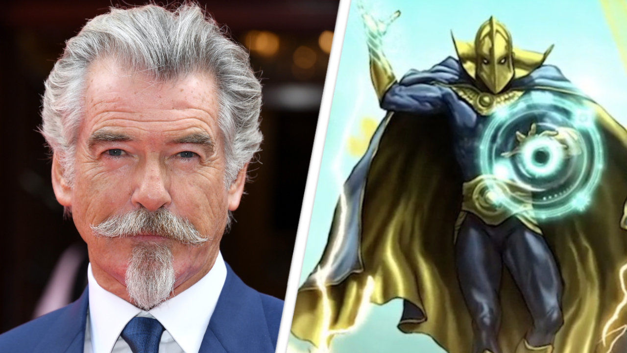 Pierce Brosnan Dr. Fate