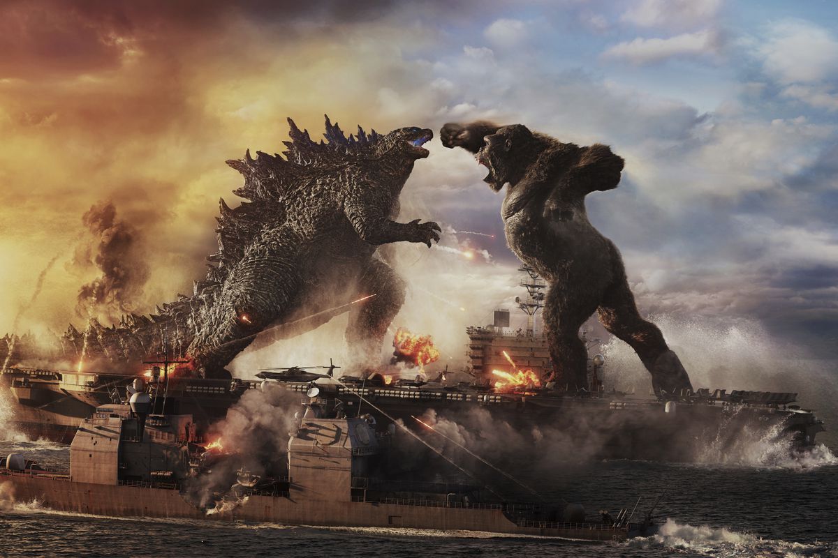 Godzilla vs Kong copertina