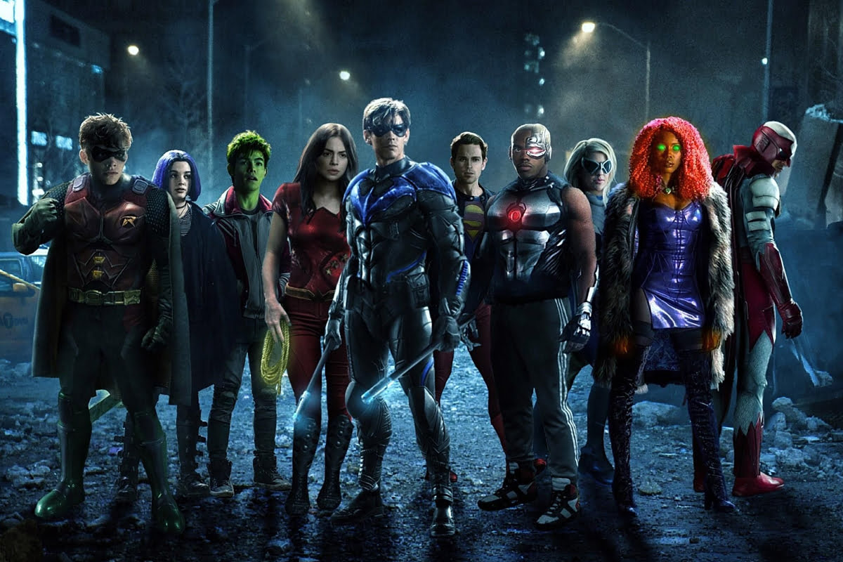 Titans copertina