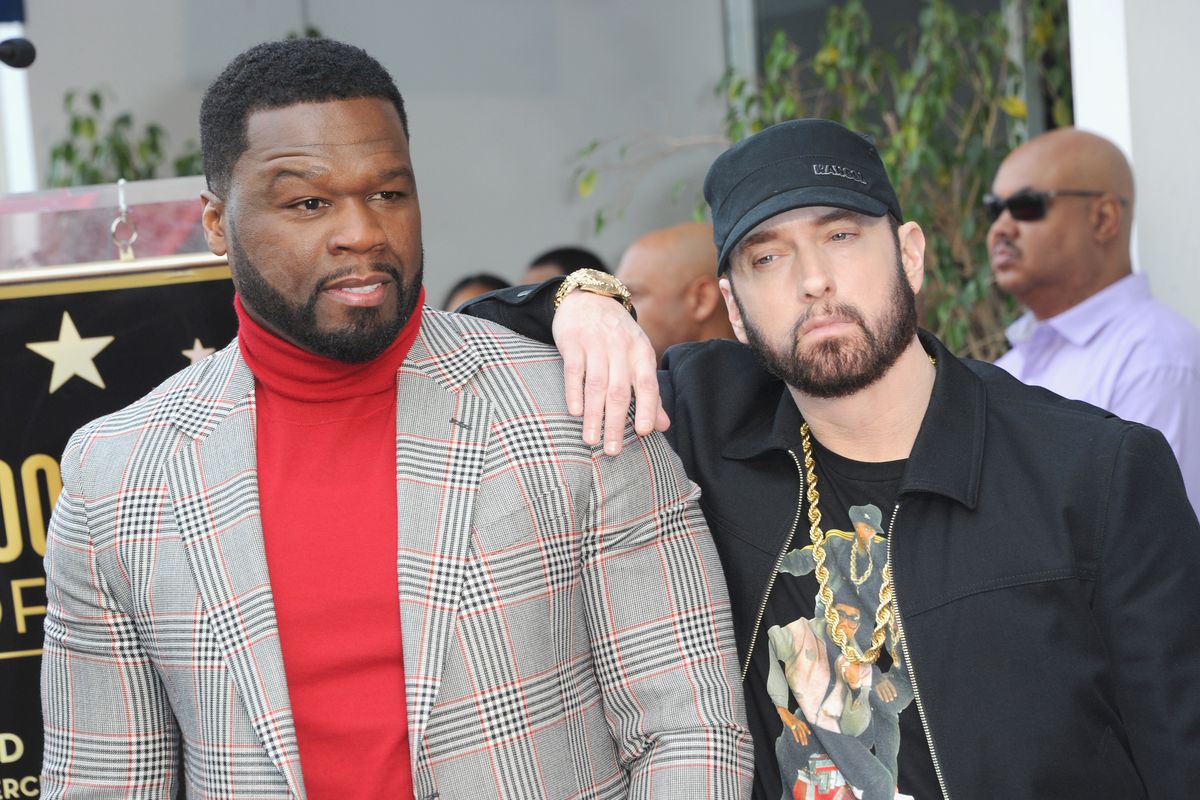 50 Cent e Eminem copertina