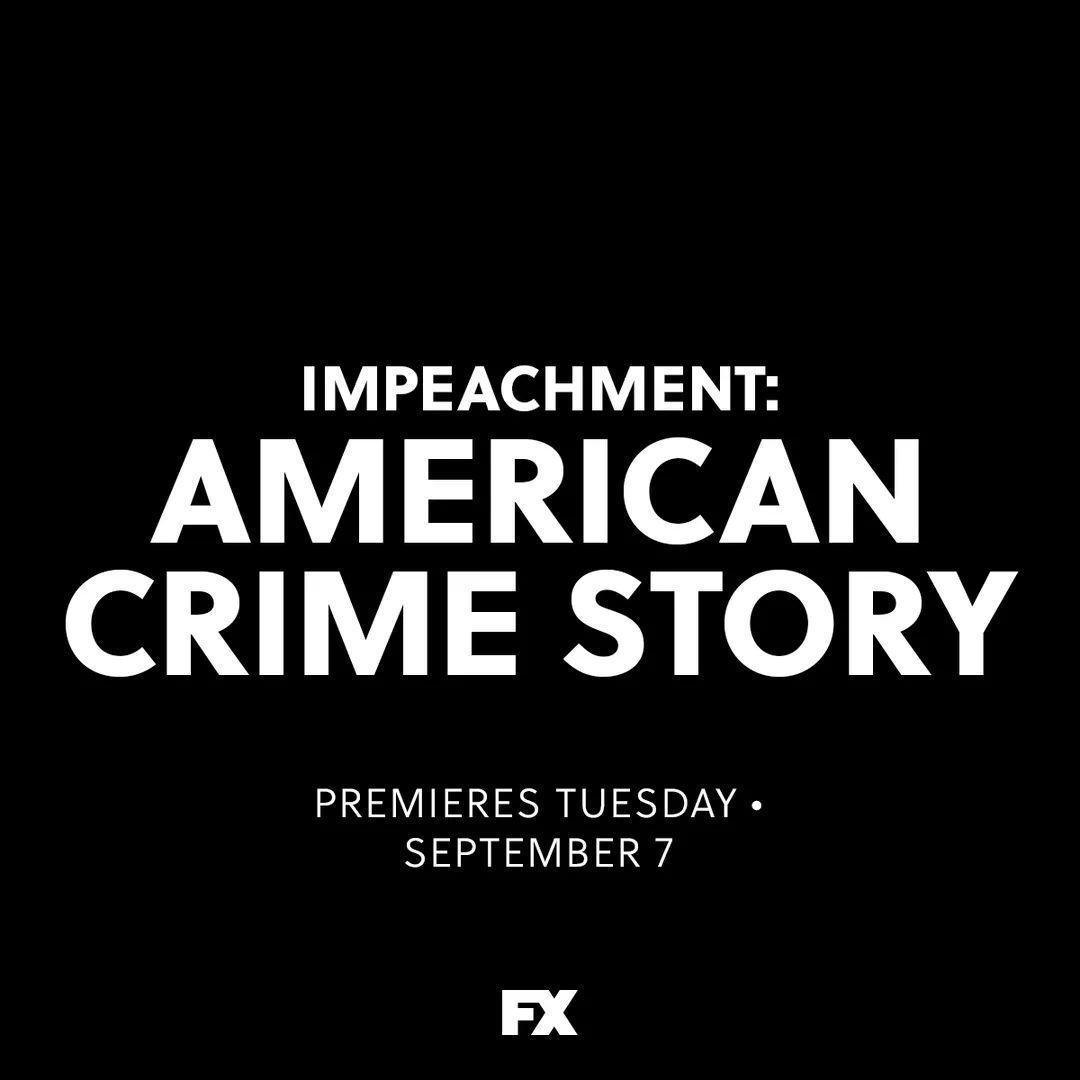 Impeachment: American Crime Story: pubblicato il primo poster della serie