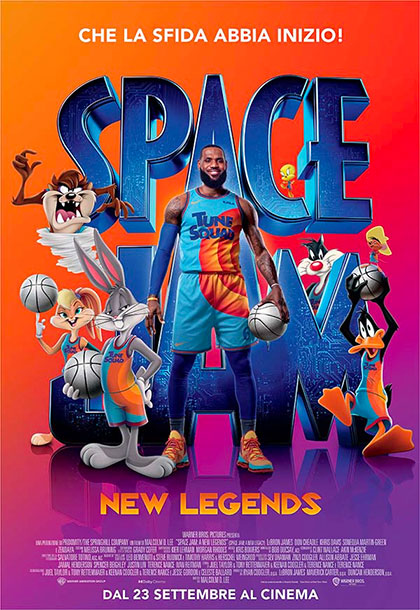 SPACE JAM: NEW LEGENDS poster