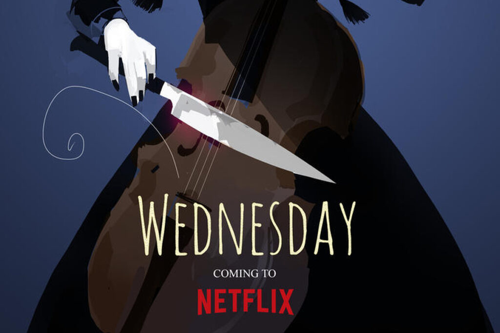 Mercoledì - poster Netflix