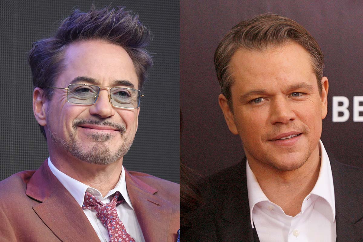 Matt Damon Robert Downey Jr