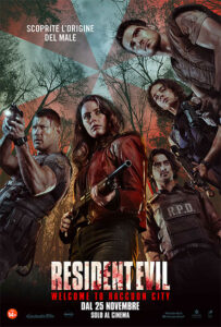 RESIDENT EVIL WELCOME TO RACCOON CITY poster