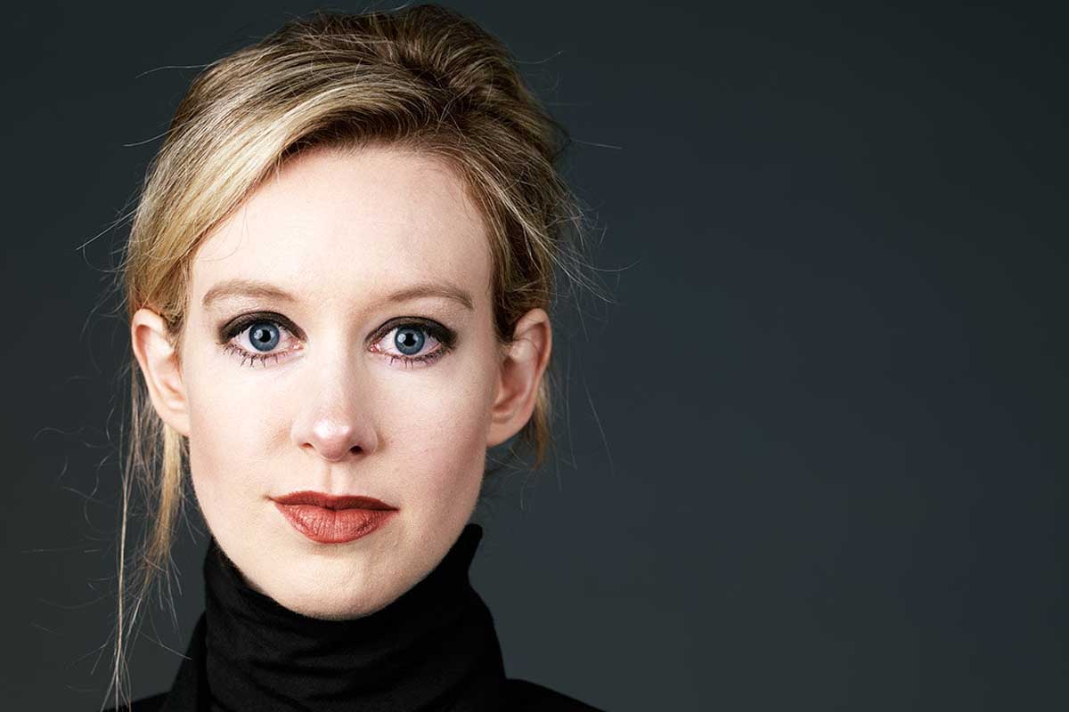 Elizabeth Holmes Copertina