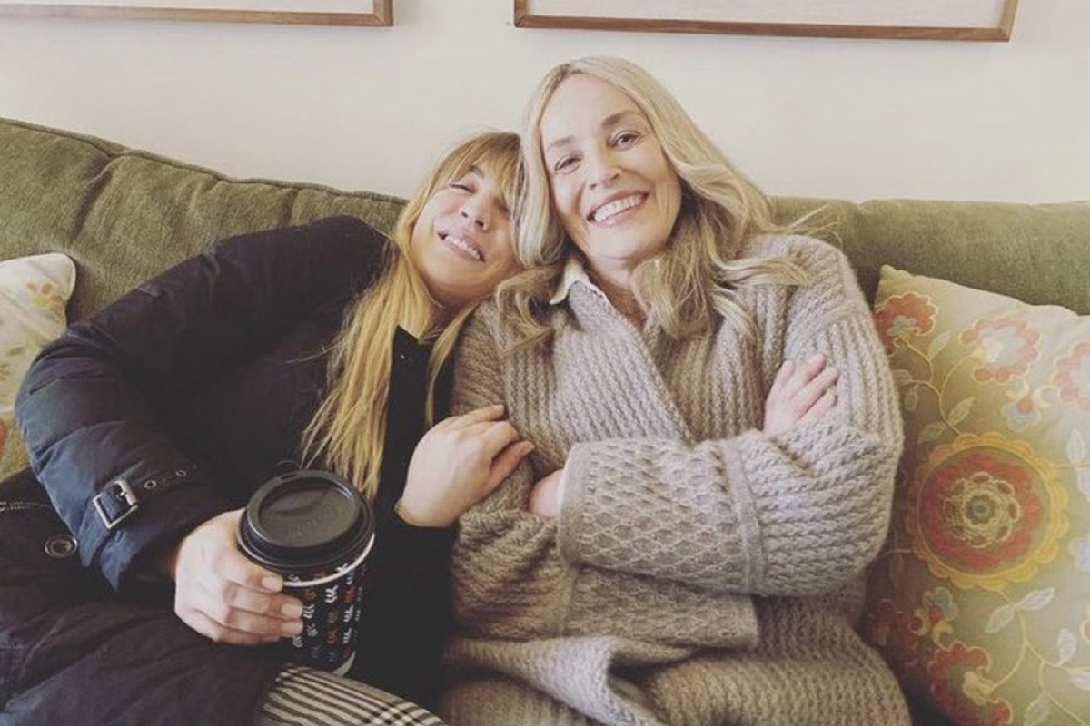 Sharon Stone E Kaley Cuoco 1