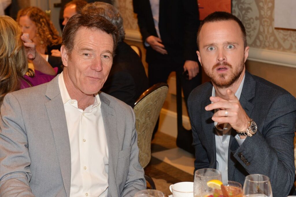 Bryan Cranston Aaron Paul 