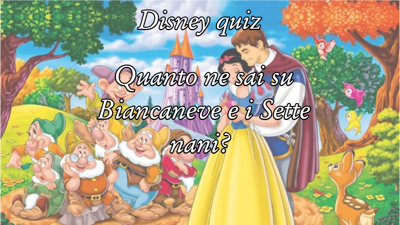 Biancaneve e i sette nani