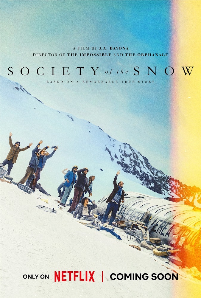 La sociedad de la nieve - locandina