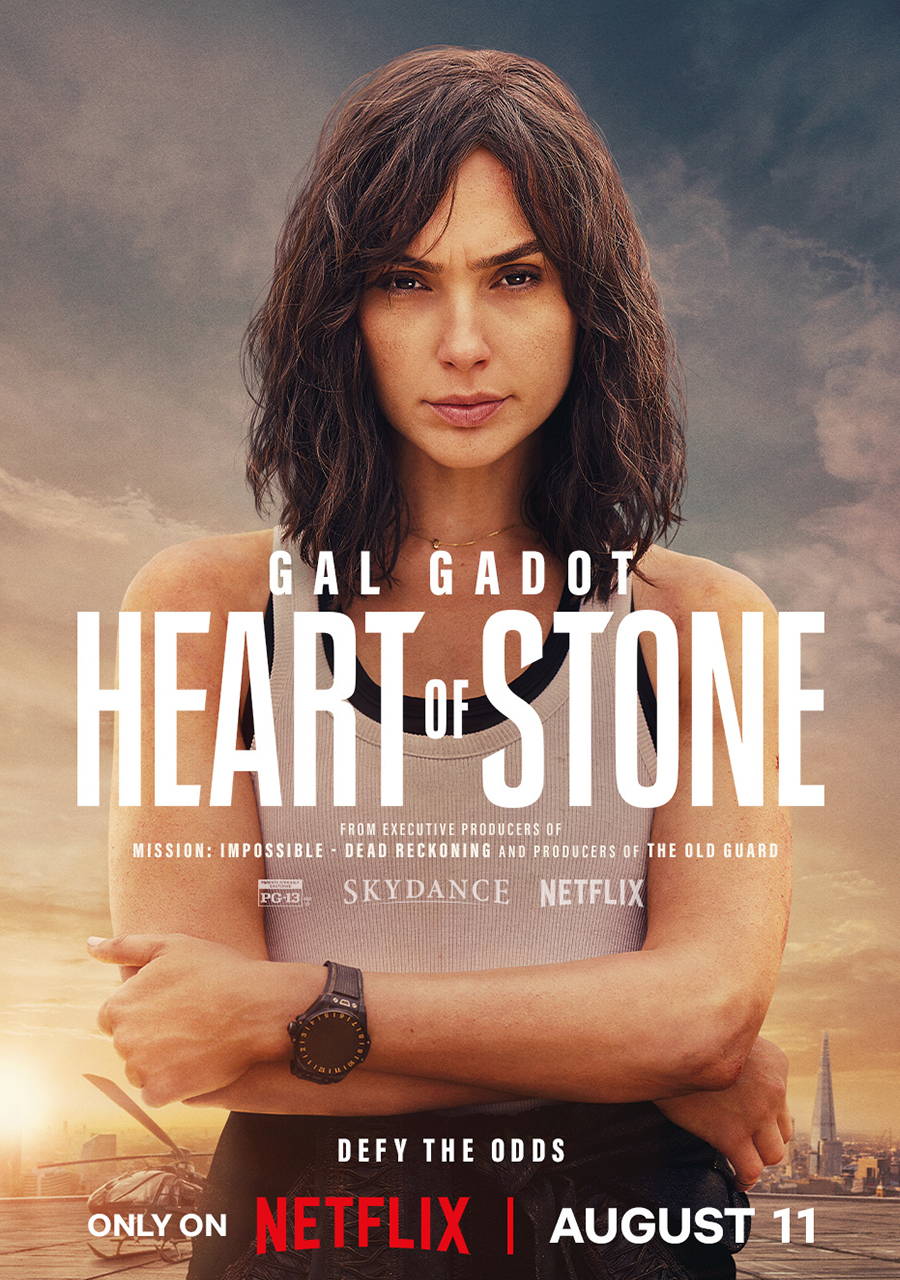 heart of stone film d'azione Netflix