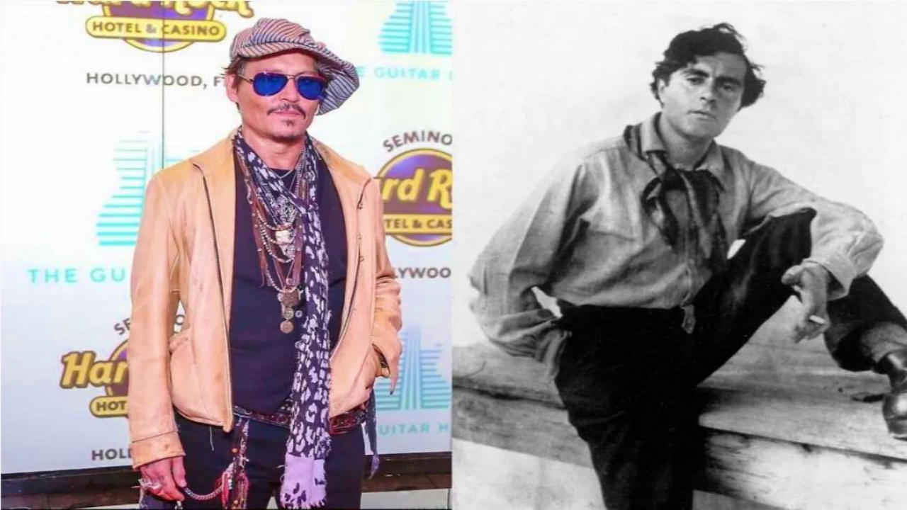 Johnny Depp nei panni di Modigliani e la scelta di Luisa Ranieri nel cast