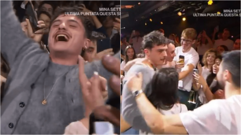 Olly dopo la vittoria a Sanremo: "Le notizie belle mi spaventano, ma dentro ero felice" bagno di folla durante la trasmissione Domenica In