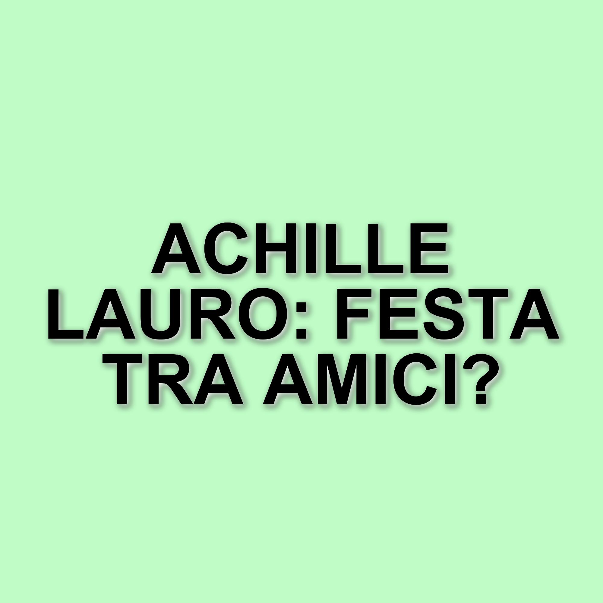 Achille Lauro festeggia il suo nuovo album con un party esclusivo a Milano