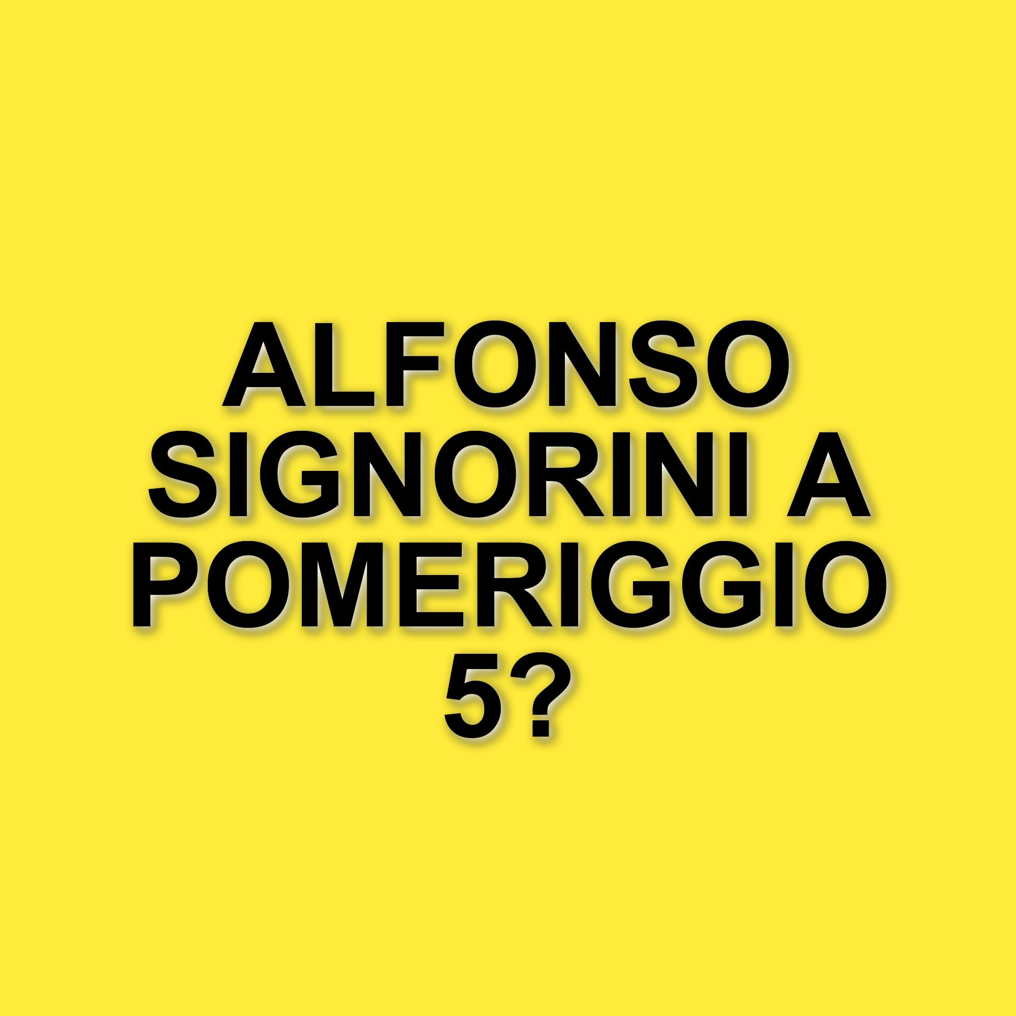 Alfonso Signorini potrebbe sostituire Myrta Merlino a Pomeriggio 5: le ultime indiscrezioni